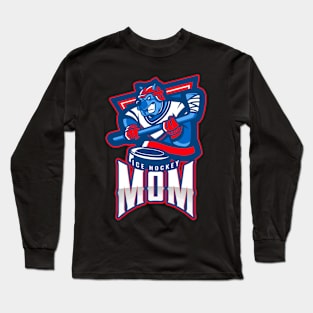 Ice Hockey Mom Long Sleeve T-Shirt